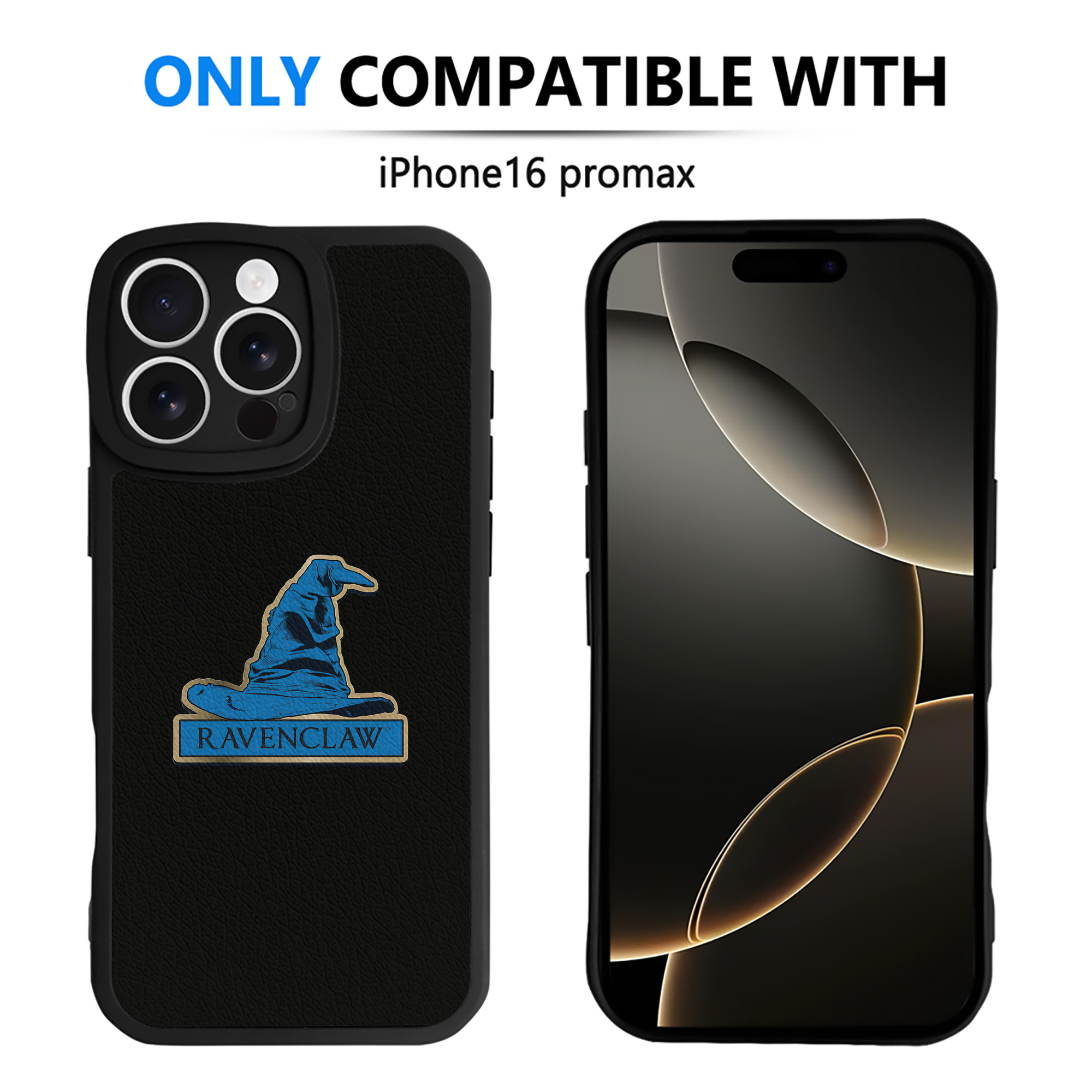 （画像用） Harry Potter ハリー・ポッターシリーズ 【iPhone 16シリーズ対応】シリコンスマホケース（レザー調） 材質：シリコン